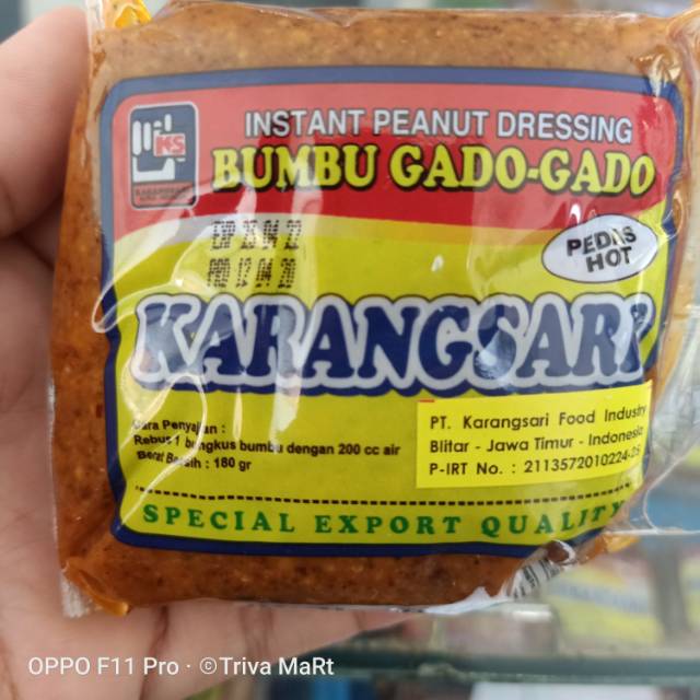

BUMBU GADO GADO KARANGSARI BLITAR