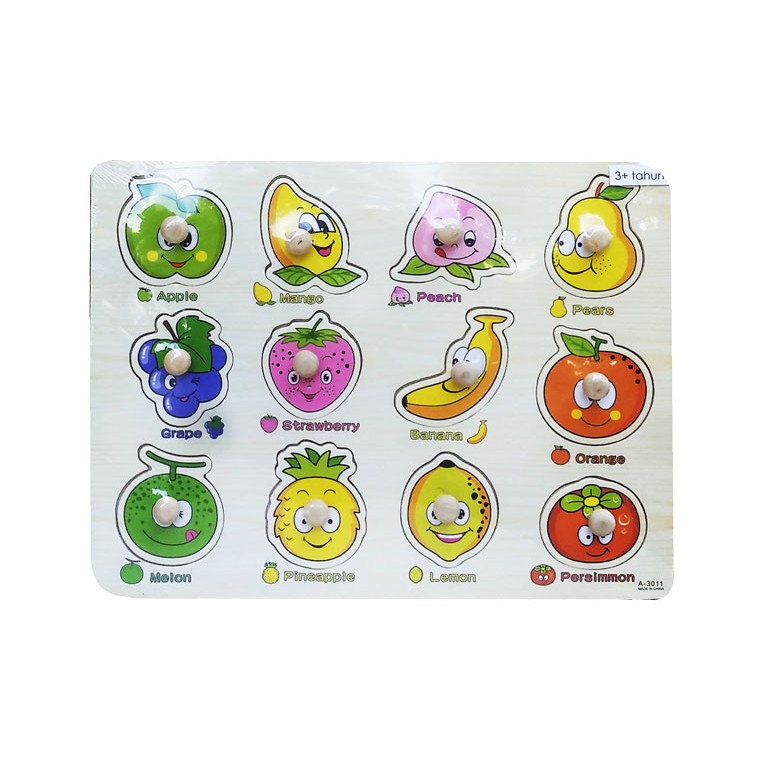 PUZZLE PIN NAIL BUAH - DHF57