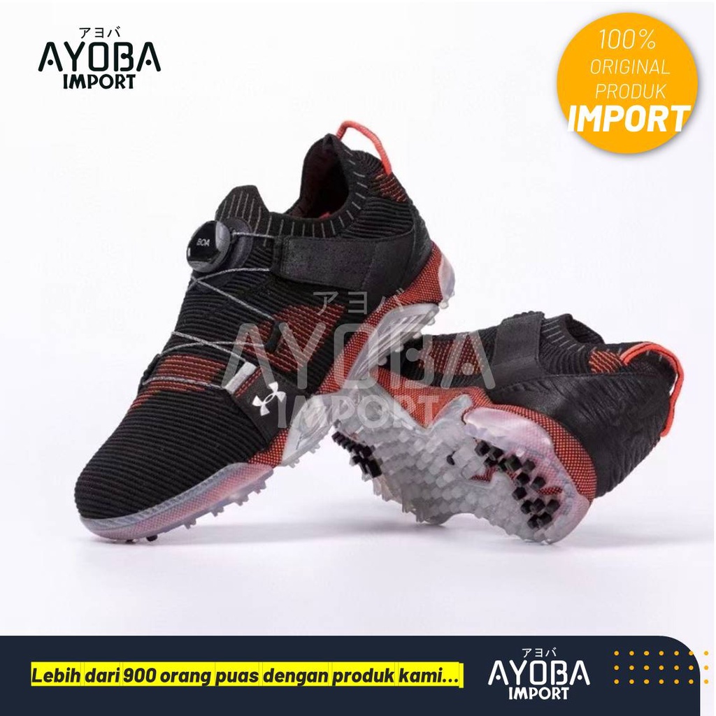 Sepatu Golf pria Under Armour Golf BOA
