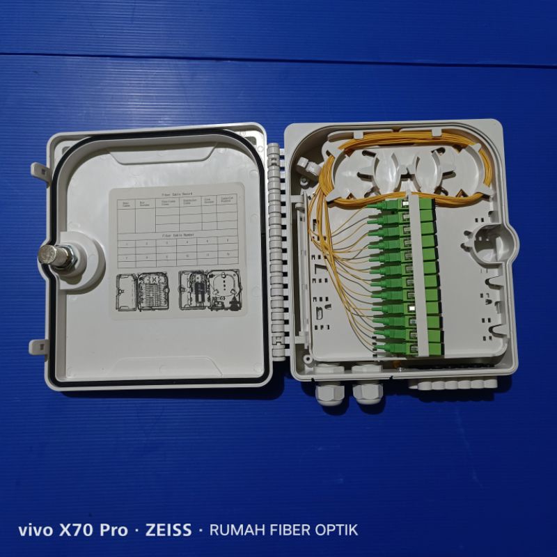 odp 12 core lengkap pigtail SC APC/odp mini 12 core