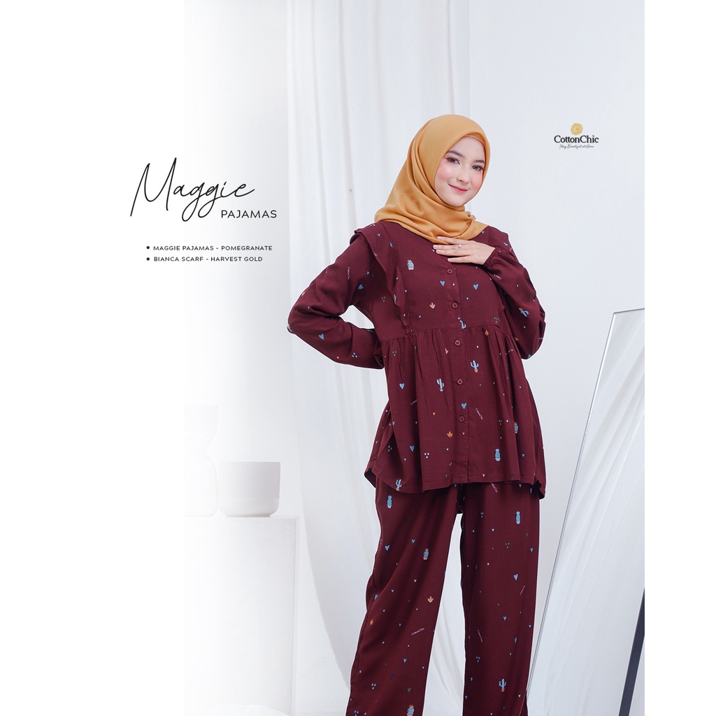 COTTON CHIC PAJAMAS MAGGIE PAJAMAS DEWASA MAGGIE