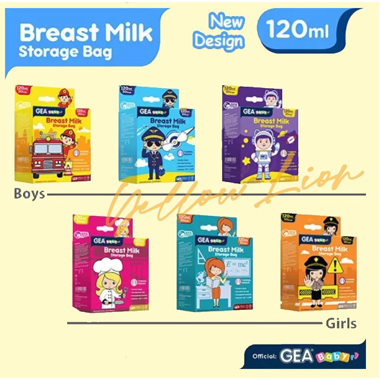 Kantong Asi GEA BABY isi 30 bags (120 ml)