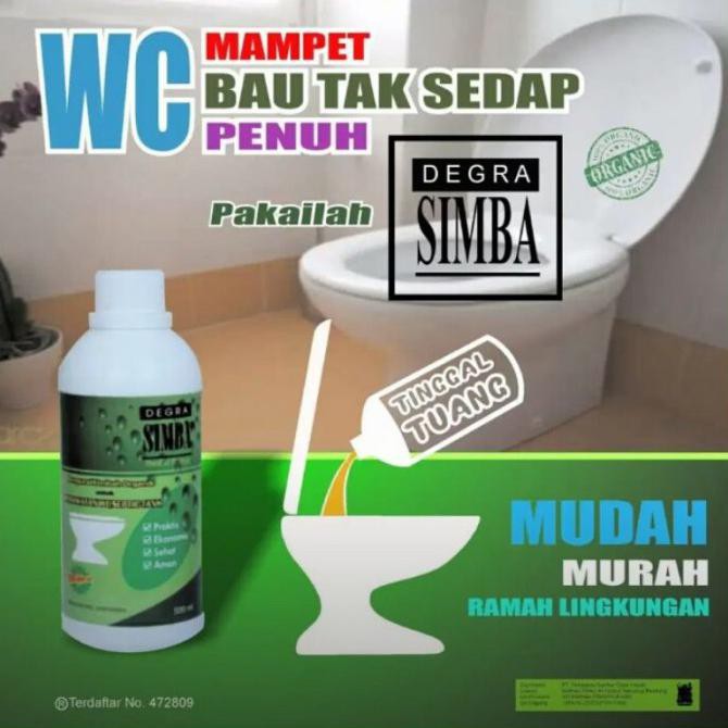 Ready Stock] Degra Simba Solusi Wc Mampet Atau Penuh