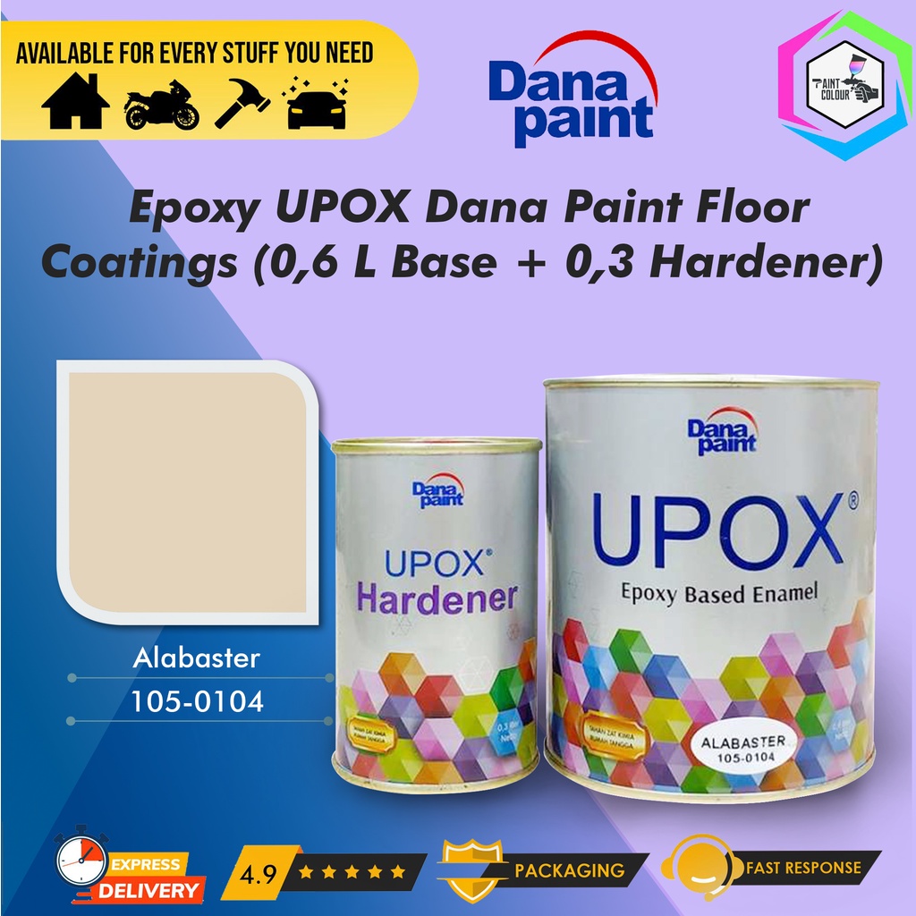 Cat Lantai Epoxy UPOX Dana Paint Floor Coatings - 0104 Alabaster