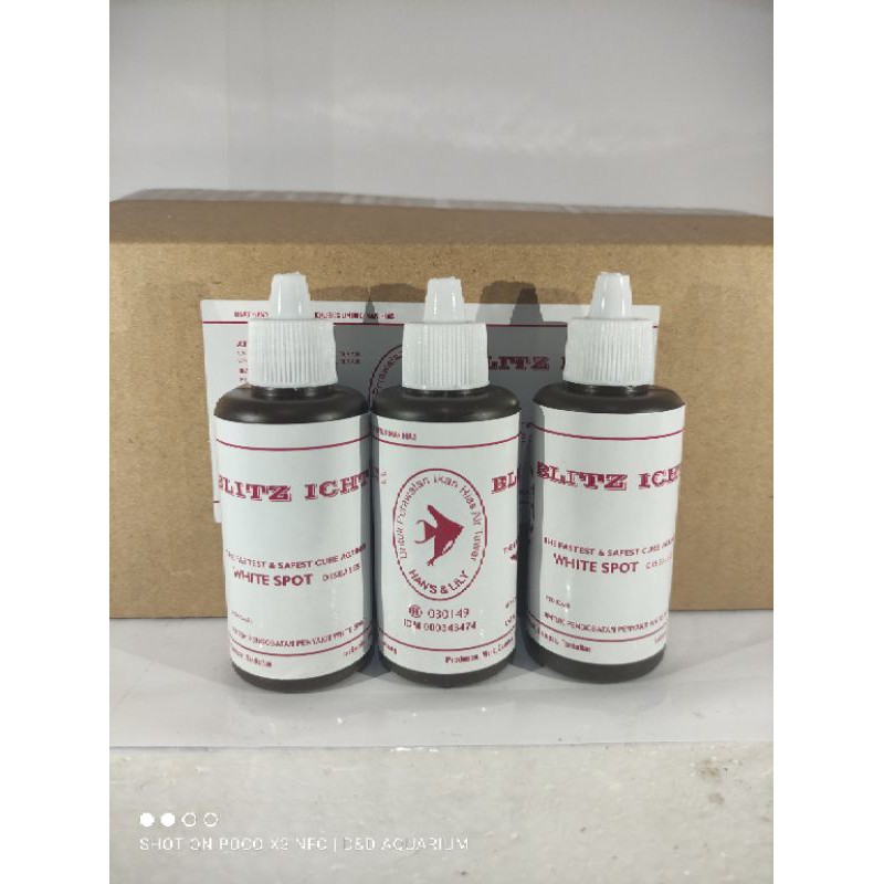 OBAT BIRU BLITZ ICHT 50 ML
