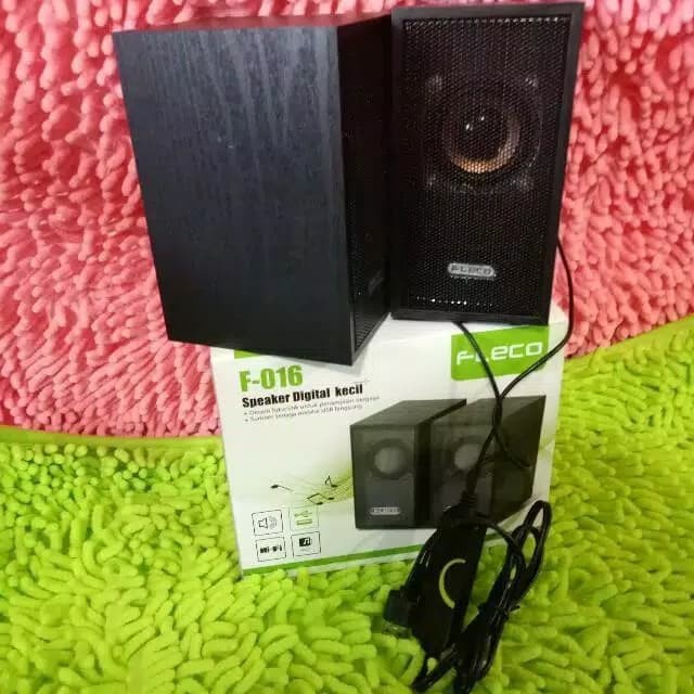 Speaker Komputer/Laptop/Handphone Original Fleco F-016 Suara Jernih dan Berkualitas