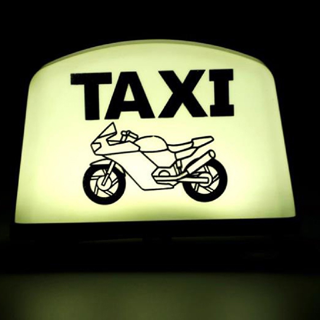 Lampu Peringatan Taxi LED Untuk Dekorasi Motor