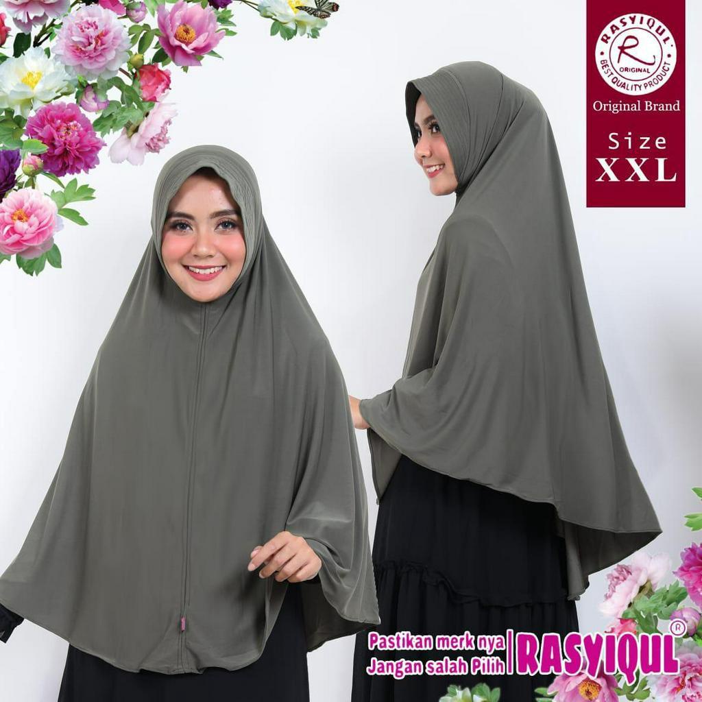 bergo jersey korea / khimar jersey korea / kerudung jersey korea  size L