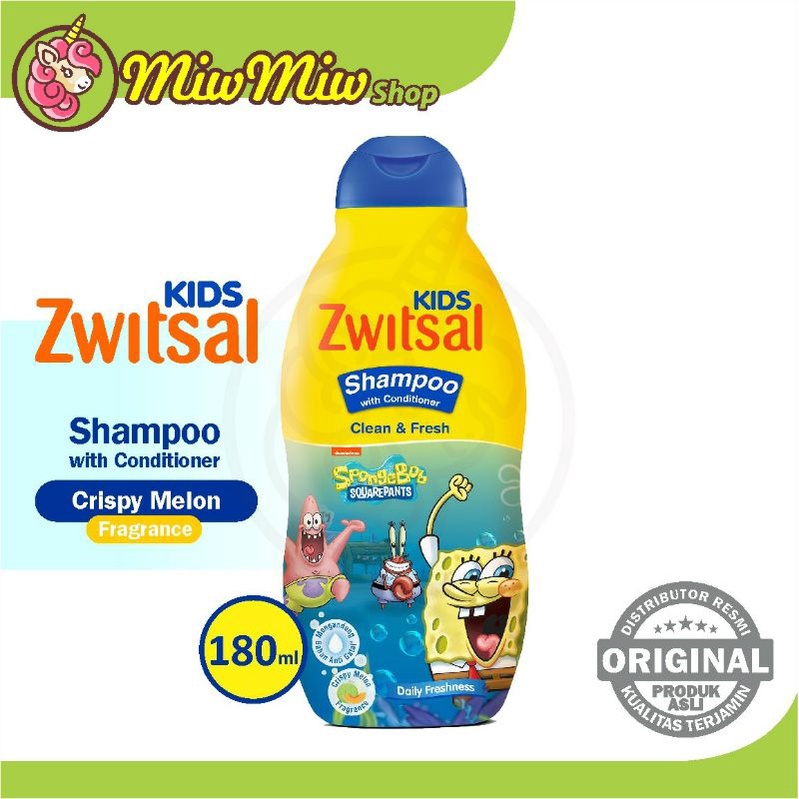 Zwitsal Kids Shampoo and Conditioner 180 ml