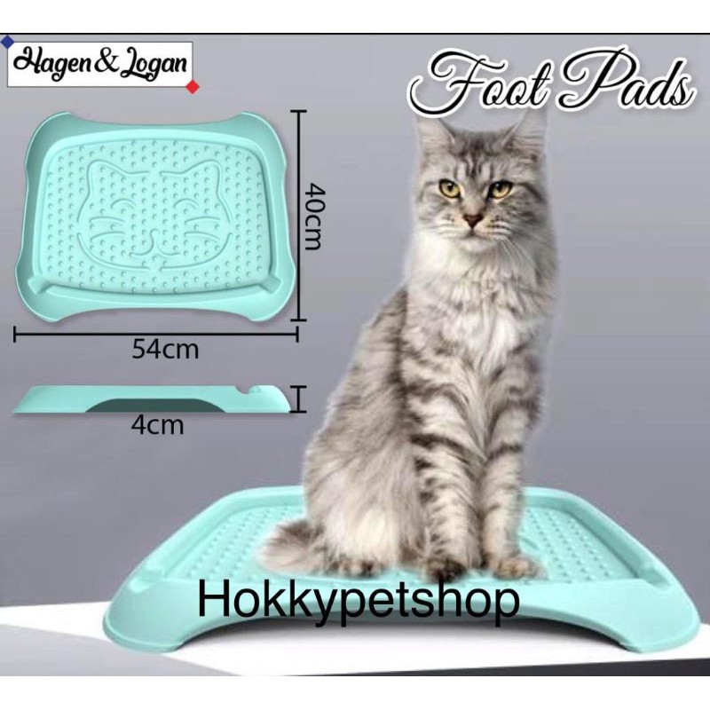 Pet Toilet Kucing/Tray alas pasir kucing poop dan pipis