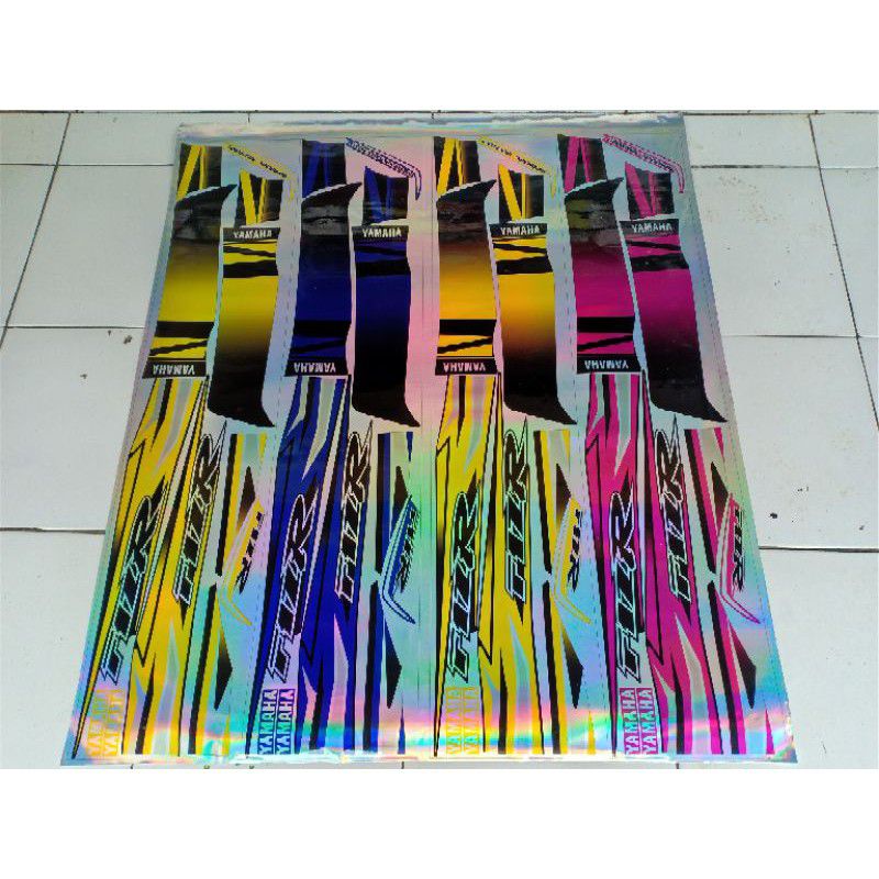 STIKER STRIPING FIZ R VARIASI HOLOGRAM