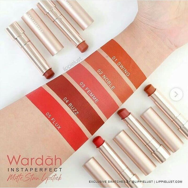 WARDAH INSTAPERFECT MATTE STAIN LIPSTIK
