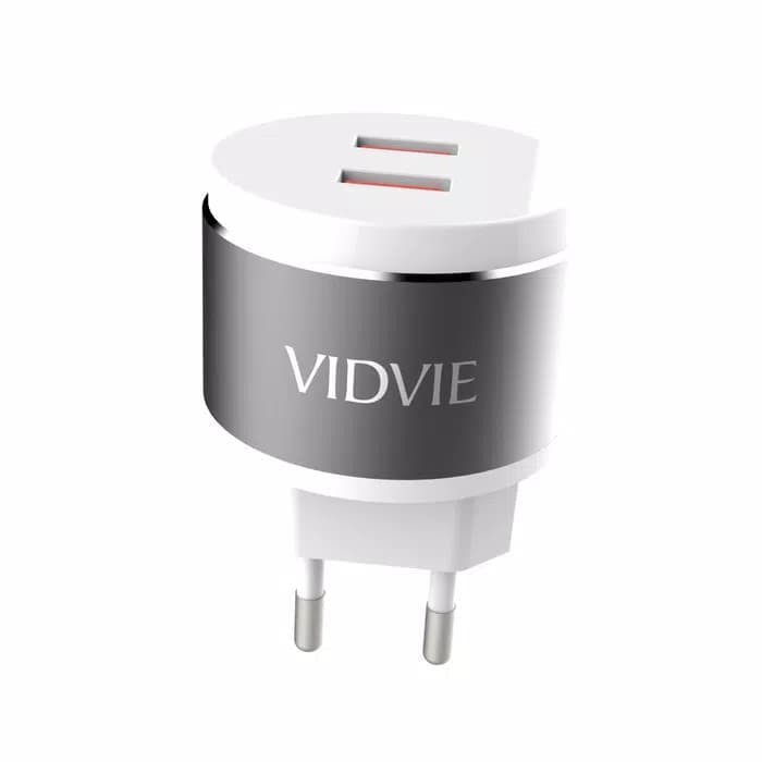 Charger VIDVIE USB 2 PORT MICRO PLE211 with USB Kabel Micro