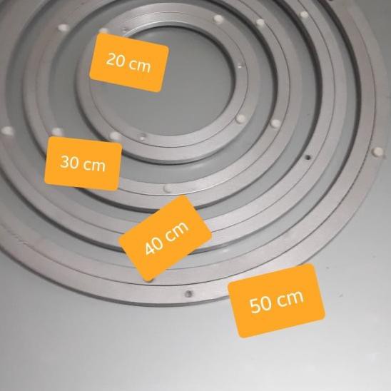 ➾ Rel ring putar tatakan meja makan 16" 40cm ✮