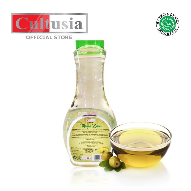 CULTUSIA OLIVE OIL MINYAK ZAITUN - 75ML