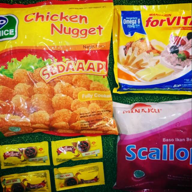 

So nice,paket so nice murah,paket so nice gratis mayonise,nugget so nice,paket nugget+scallop