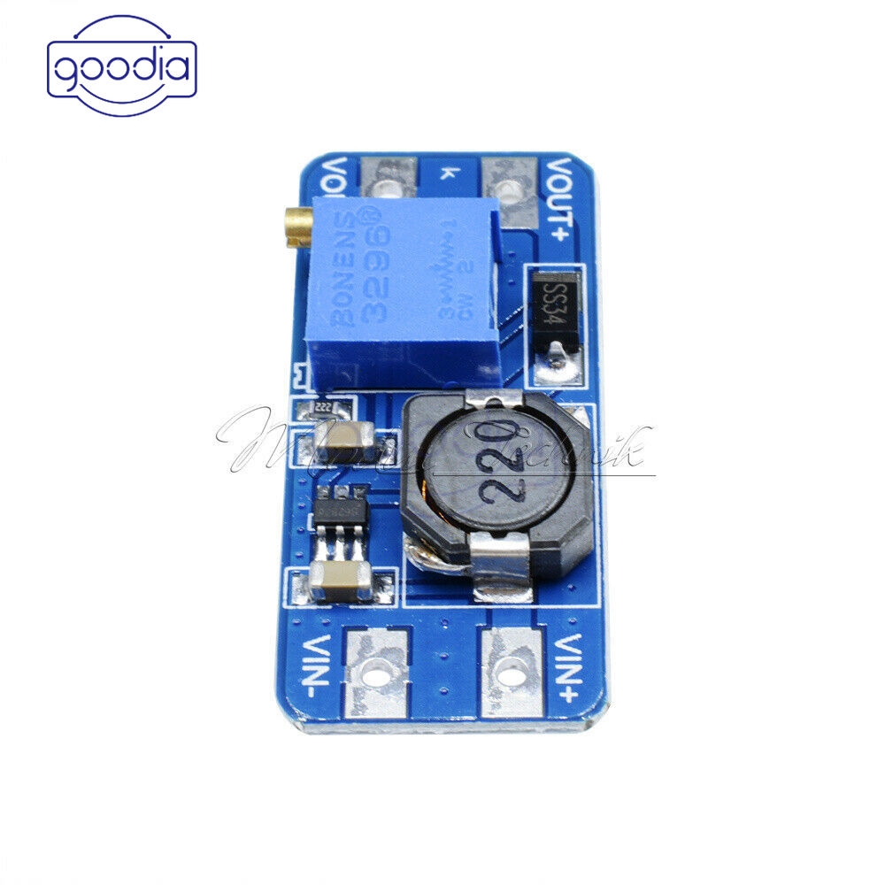 ღ[HOT SALE]ღ 1PC MT3608 DC-DC Step Up Wandler Leistungsmodul Booster Module 2V-24V 2A