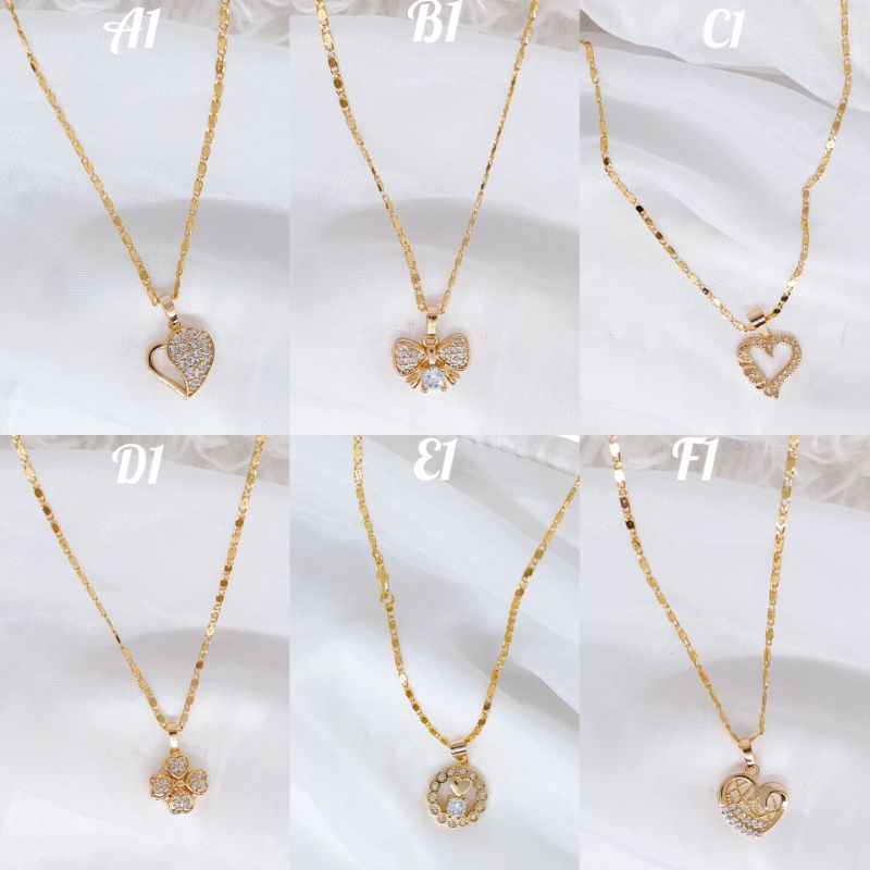 Kalung new fashion permata uk45cm ☆KX-1☆