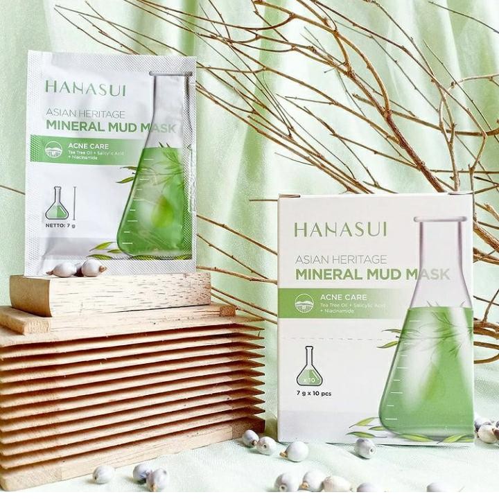 HANASUI Mineral Mud Mask 7G Sachet