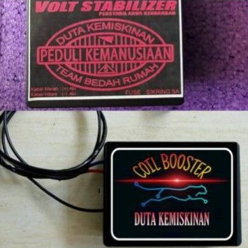 Paket Coil Booster Dan Volt stabilizer Mobil