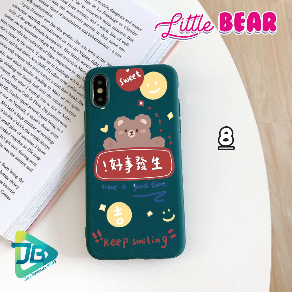 Softcase LITTLE BEAR Oppo A37 Neo 9 A83 F1s A59 F11 Pro Reno 2 2z 2f JB4383