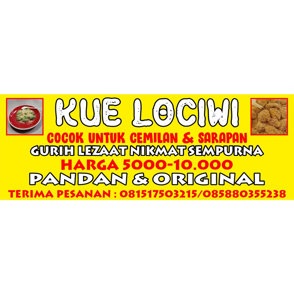 SPANDUK TOKO KUE