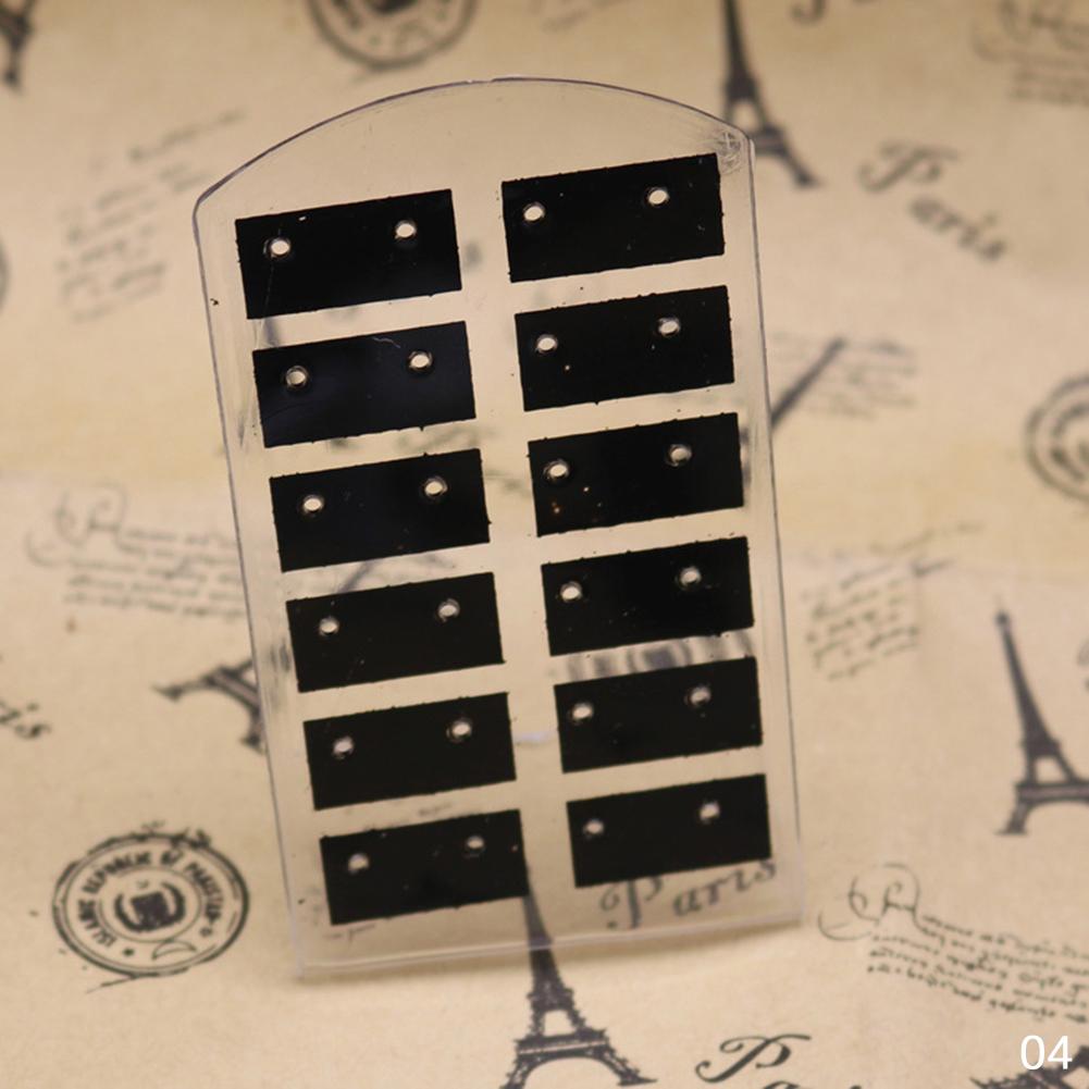 Tk Rak Stand Display Organizer 24 Lubang Holder Perhiasan Anting Tusuk