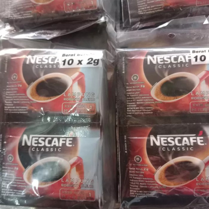 

Nescafe Classic 10x2gr