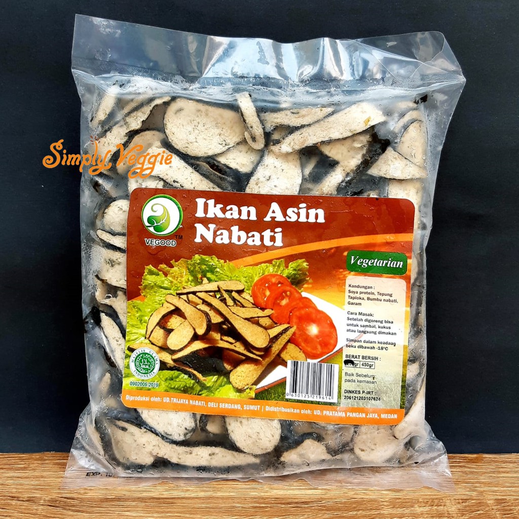 

Vegood Ikan Asin Nabati / Ikan Asin Vegetarian