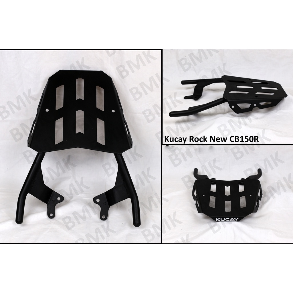 Breket Kucay Geser Rock New CB150R Bracket Behel Dudukan Box Motor Honda Rock New CB150R Kucay Geser