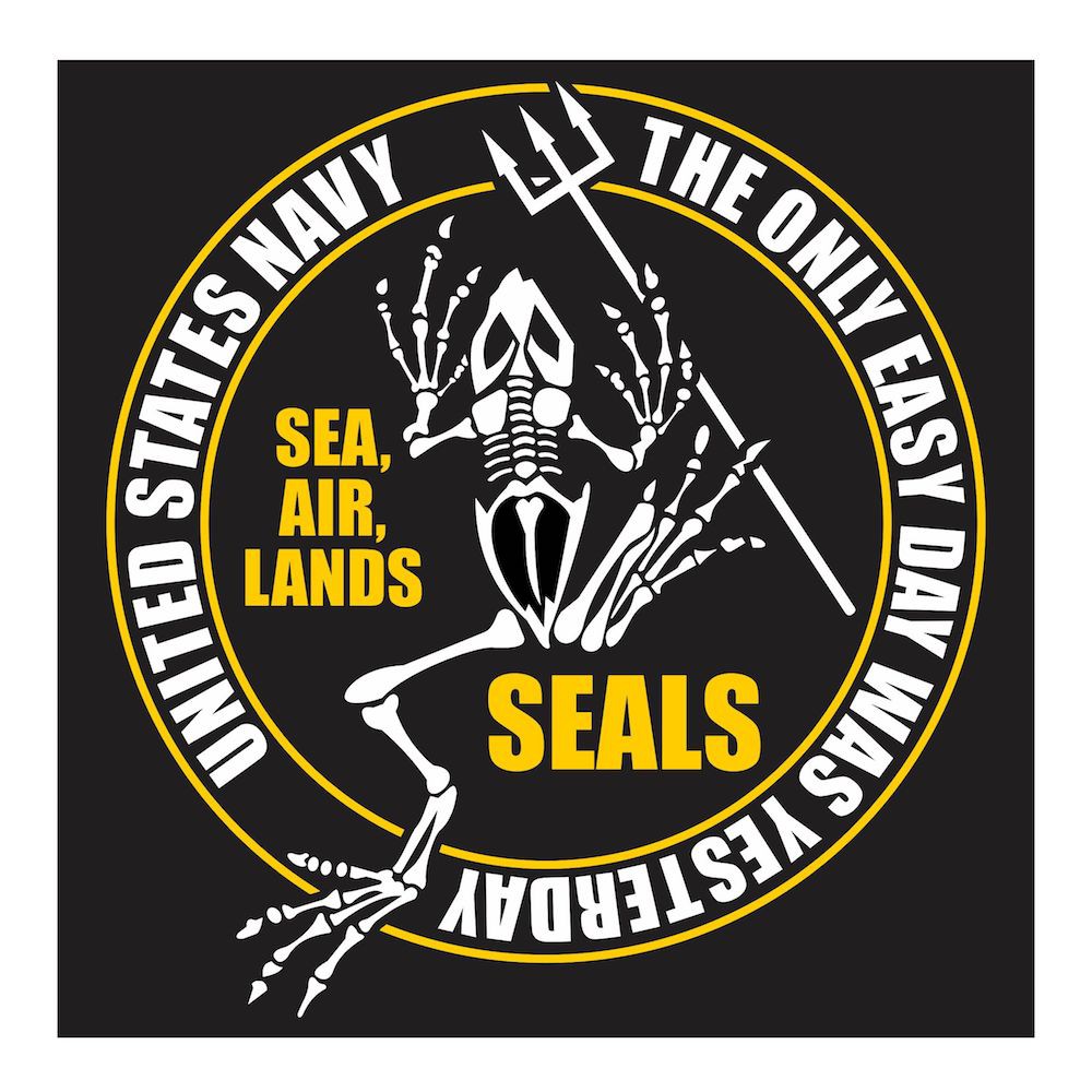 

Unites States Navy Seals Frog seri 1 Cutting Sticker