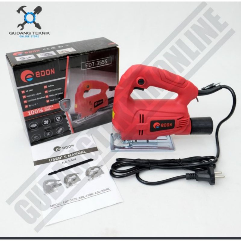 mesin jigsaw edon