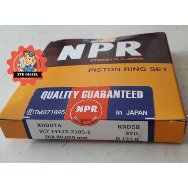 Ring Piston KND65 atau KND5B