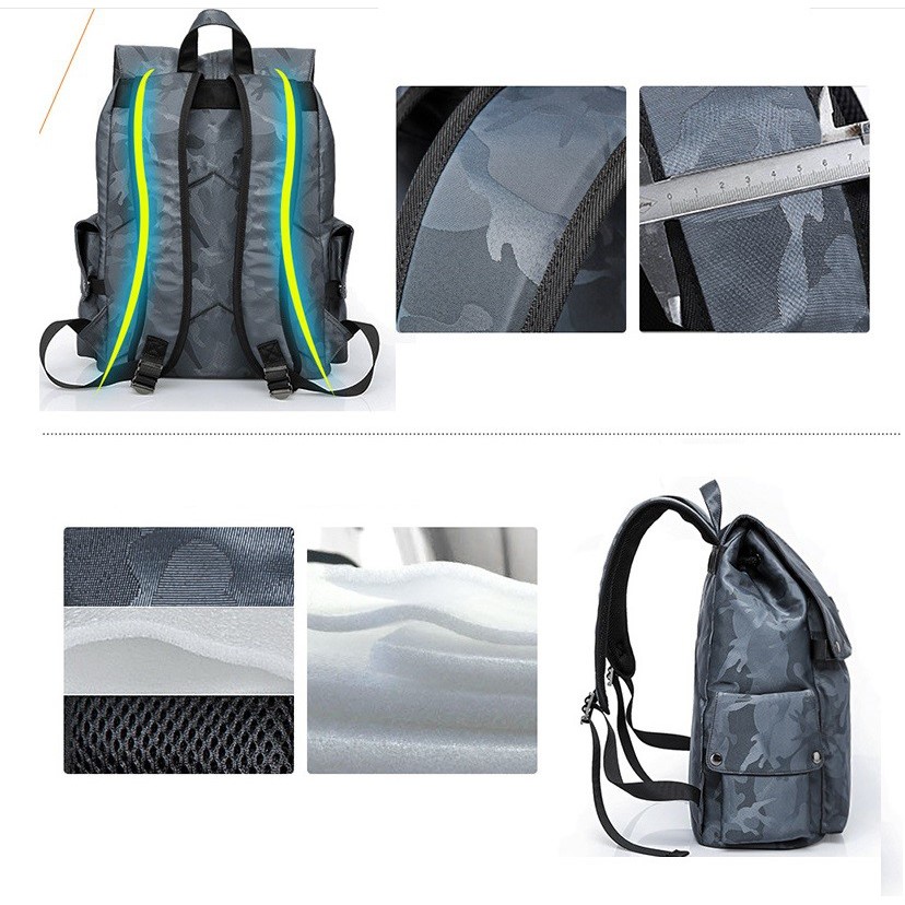 Tas Punggung Backpack Outdoor Travelling Laptop Import Anti Air - KK999