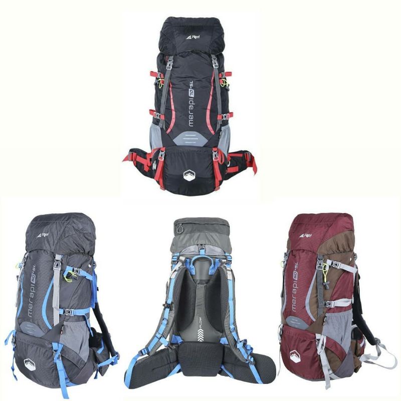 carrier Arei merapa 75L/Carrier Gunung/Tas gunung/Carrier outdoor/Carrier murah