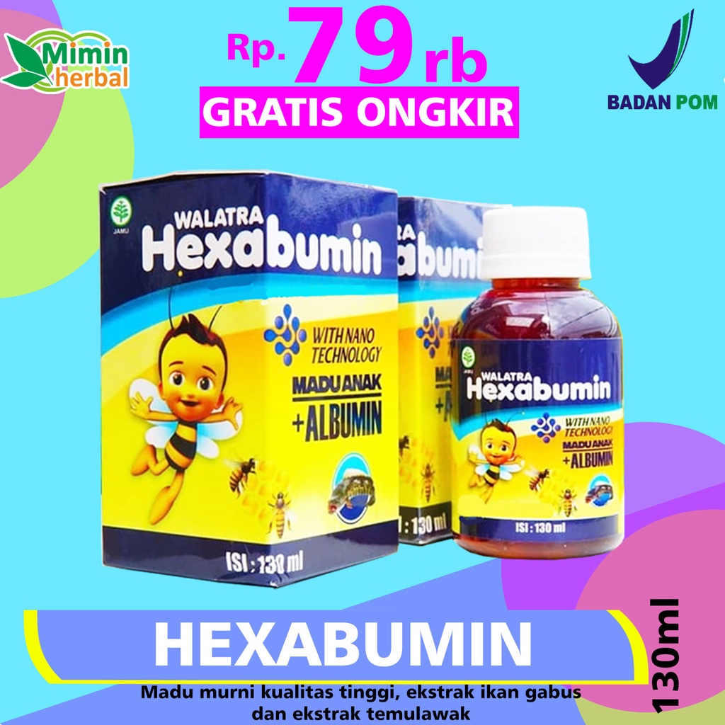 Walatra Hexabumin Original Untuk Kesehatan Anak