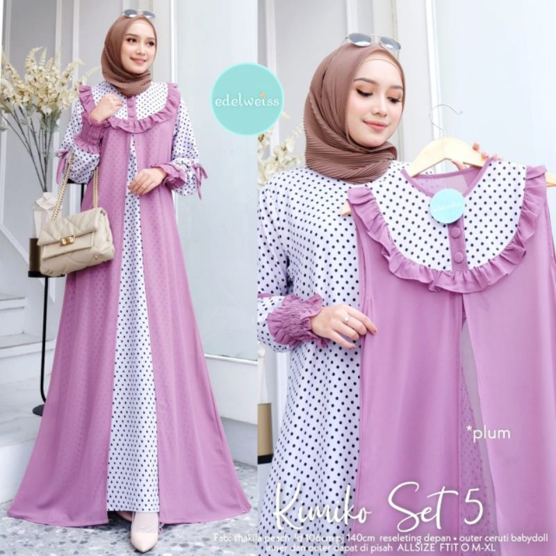 KIMIKO SET DRESS BY EDELWEISS