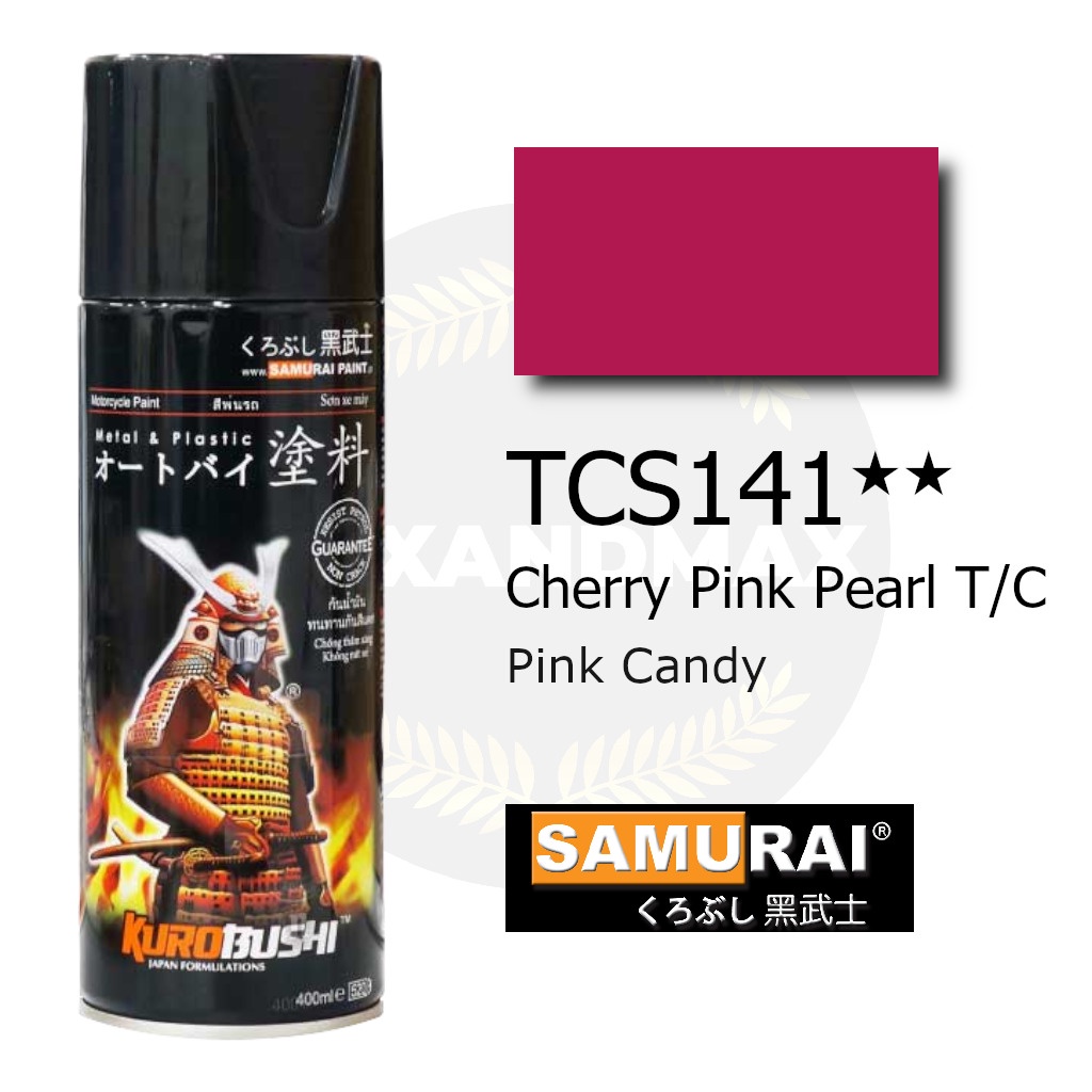 Samurai Paint Cherry Pink Pearl T/C TCS141  400 ml - Cat Semprot