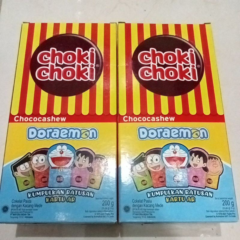 Choki Choki Chococashew isi 20stick coklat pasta