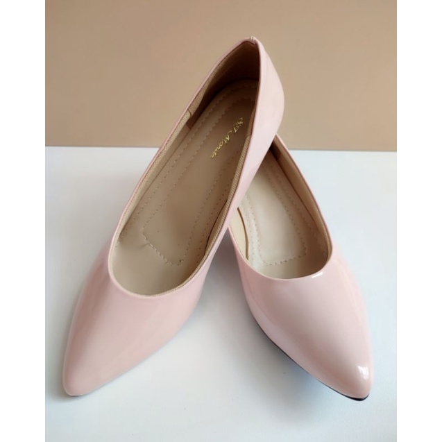 ST. MORITZ 730 PINK SEPATU KERJA WANITA/PANTOFEL