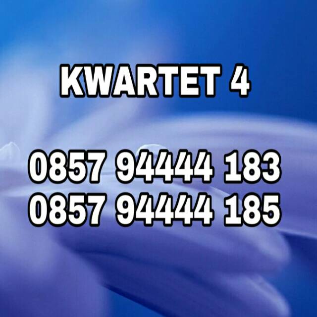 Kartu perdana Cantik KWARTET 4 IM3