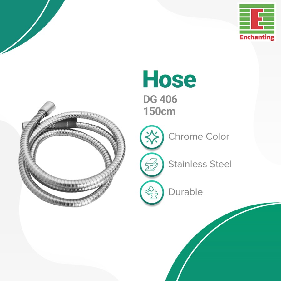 Flexible Hose Selang Air Shower Europe Enchanting DG 406-150