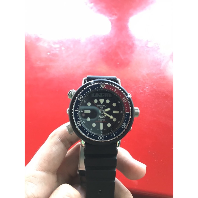 JAM TANGAN PRIA SECOND MURAH Seiko Prospex SNJ027P1 Solar PADI Baselworld 2019