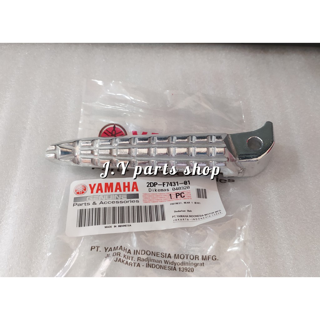 BESI FOOTSTEP FOOT STEP INJEKAN KAKI BELAKANG KIRI NMAX N MAX XMAX 250 ORI YGP 2DP-F7431-01