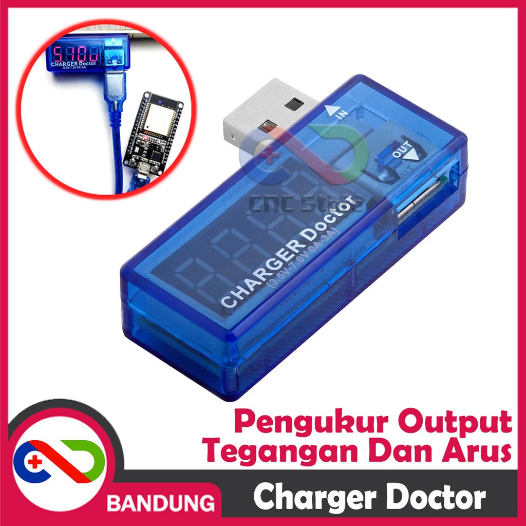 USB DOCTOR CHARGER POWER METER/USB AMPERE METER VOLT METER