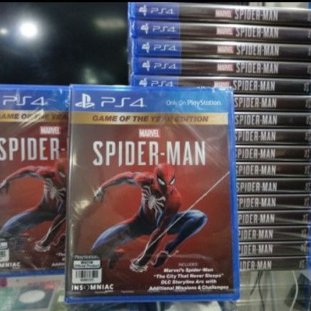 Kaset BD PS4 SPIDERMAN GOTY