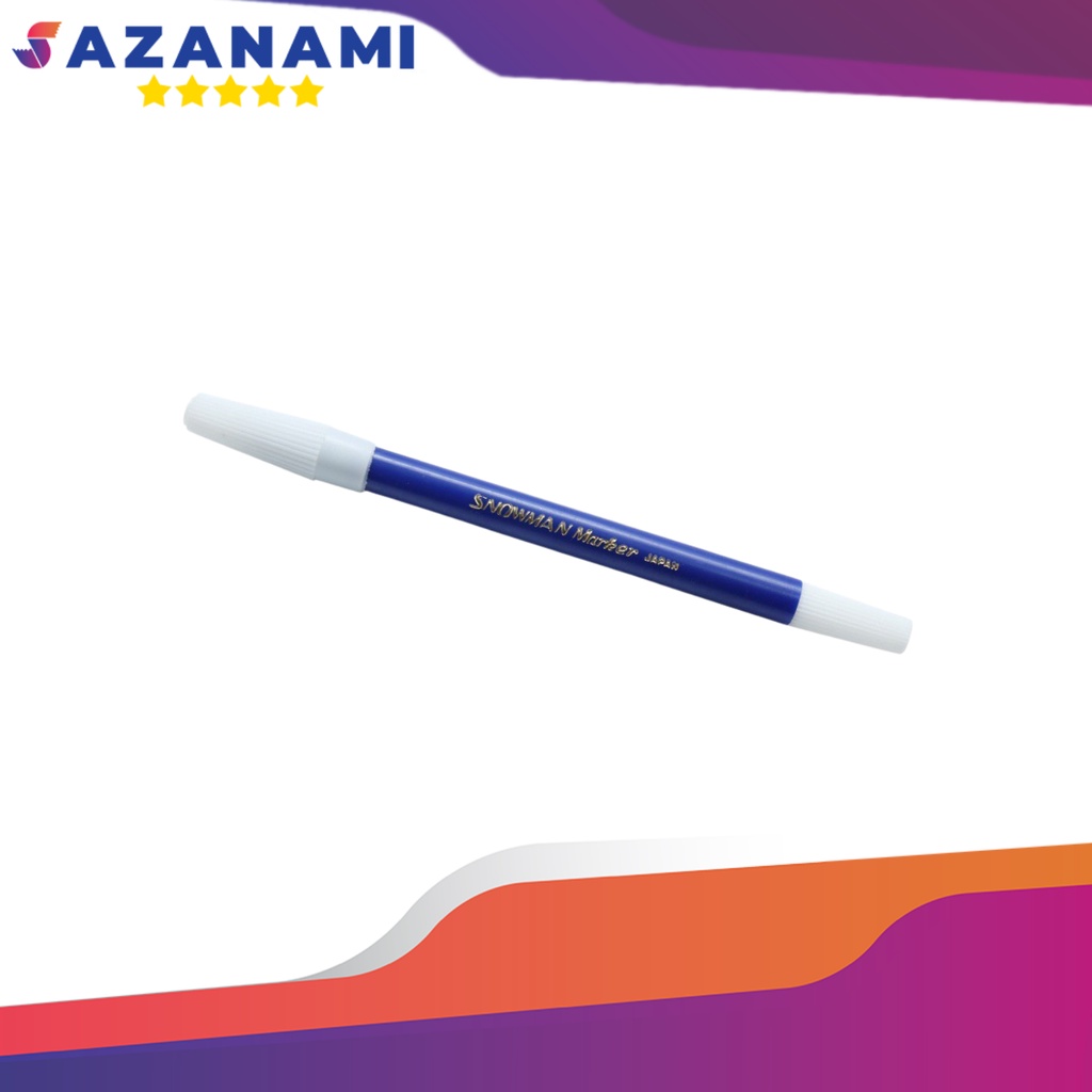 

BIRU SPIDOL SNOWMAN KECIL PW 1 COLOURED MARKER WARNA BIRU