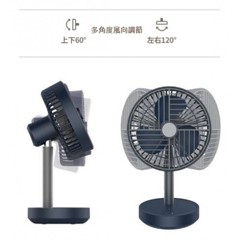 REMAX F33 - ZIRY SERIES - Oscillating Desktop Rotatable Fan
