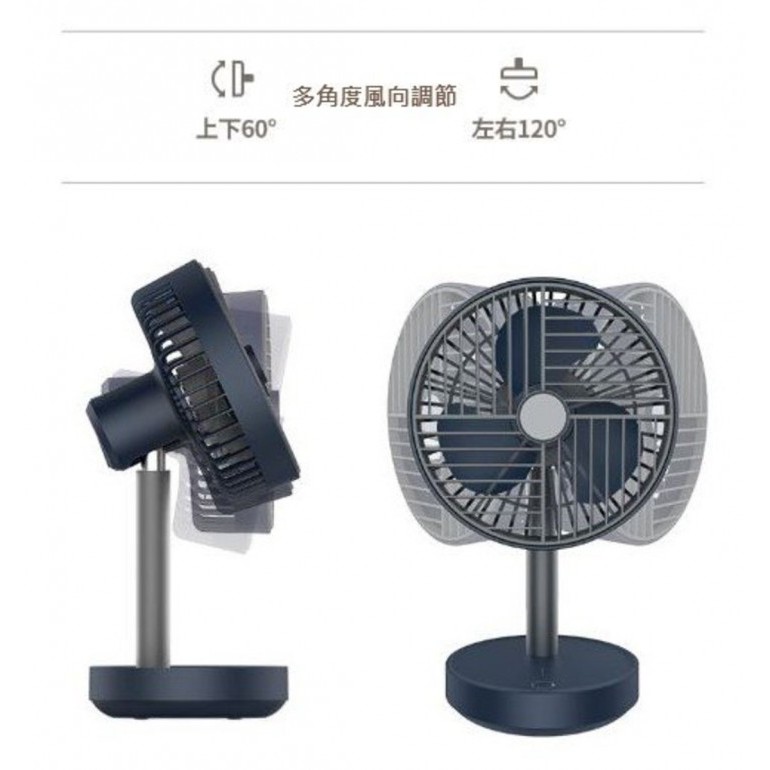 859 REMAX F33 - ZIRY SERIES - Oscillating Desktop Rotatable Fan