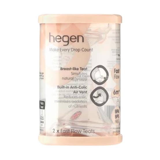 Hegen 12203206 Teat Fast Flow (2 Pack)